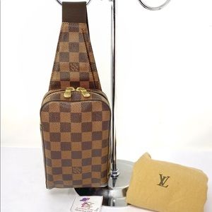 Louis Vuitton Damier Ebene Geronimo Body Bag
